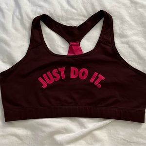 Nike Dri-FIT Swoosh Racerback Sports Bra